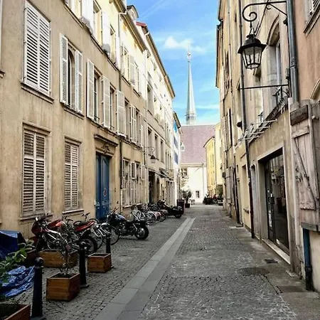 아파트 Studio En Plein Coeur De La Vieille 낭시